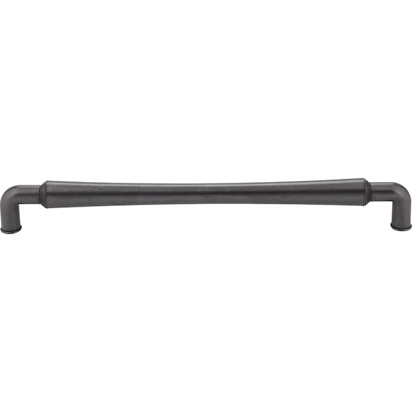 12 Center-to-Center Gun Metal Barrel Bremen 2 Appliance Handle